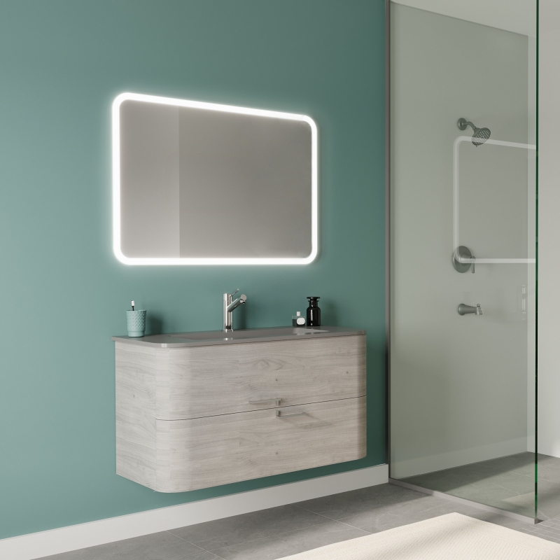 Savinidue Mobile da bagno BOOM 80 cm legno nordico