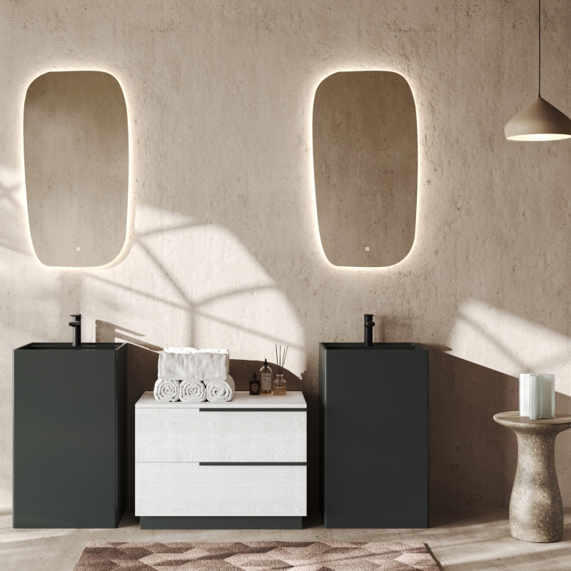 Savinidue Specchio Retroilluminato cm 100x54