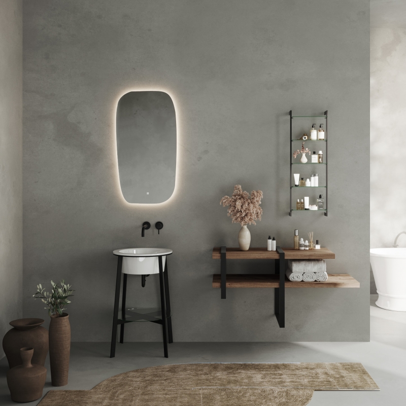 Savinidue Specchio Retroilluminato cm 100x54